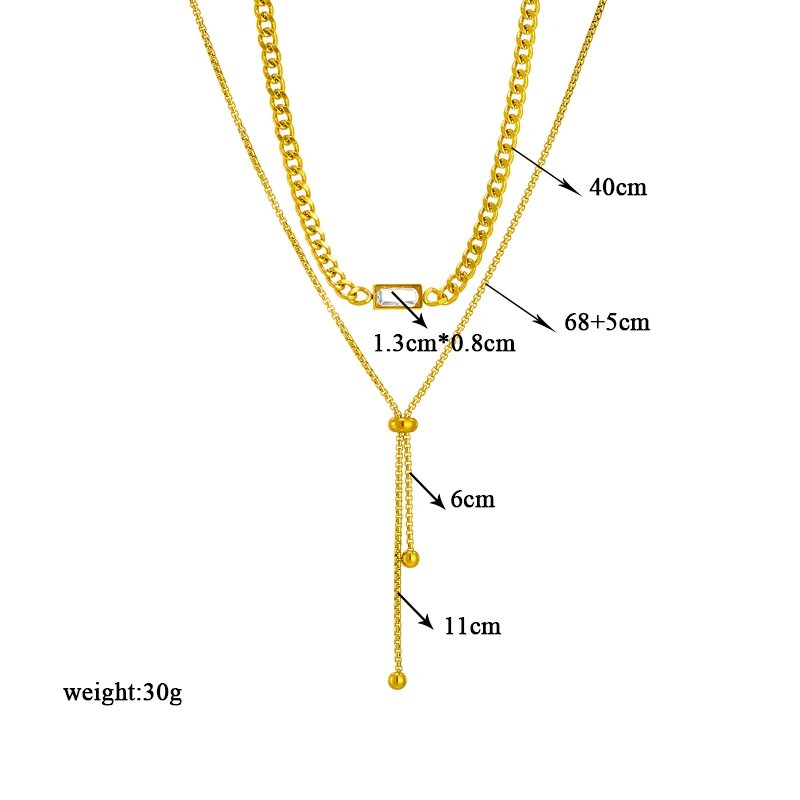 DIEYURO 316L Stainless Steel Butterfly Moon Lock Blue Eyes Pendant Necklace For Women New Multilayer Choker Chain Jewelry Gifts