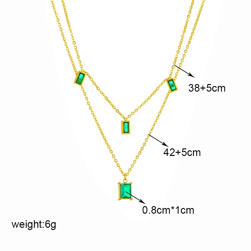DIEYURO 316L Stainless Steel Butterfly Moon Lock Blue Eyes Pendant Necklace For Women New Multilayer Choker Chain Jewelry Gifts
