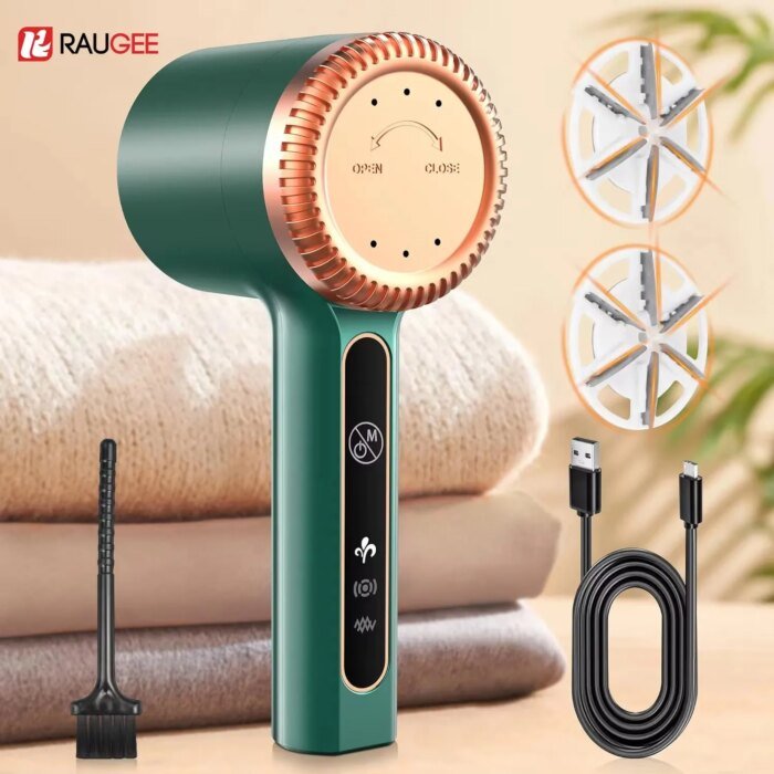 "Electric Lint Remover Rechargeable Fabric Shaver for Clothes"