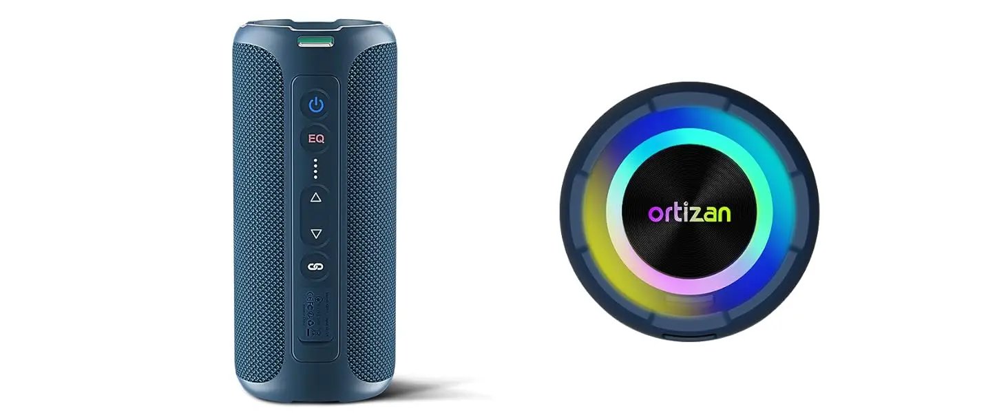 Ortizan X8 Pro Bluetooth Speaker Portable with 40W Stereo Sound,Rich Bass,IPX7 Waterproof, 30H Playtime, Mixed Color Lights,3 EQ Ortizan X8 Pro Bluetooth Speaker Portable with 40W Stereo Sound,Rich Bass,IPX7 Waterproof, 30H Playtime, Mixed Color Lights,3 EQ