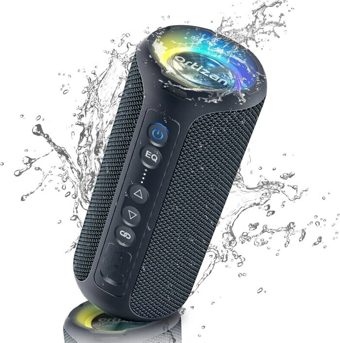 Bluetooth X8 Pro Speaker Portable 40W Loud Stereo Sound Ortizan Bluetooth Speaker with Enhanced Bass and LED Lights