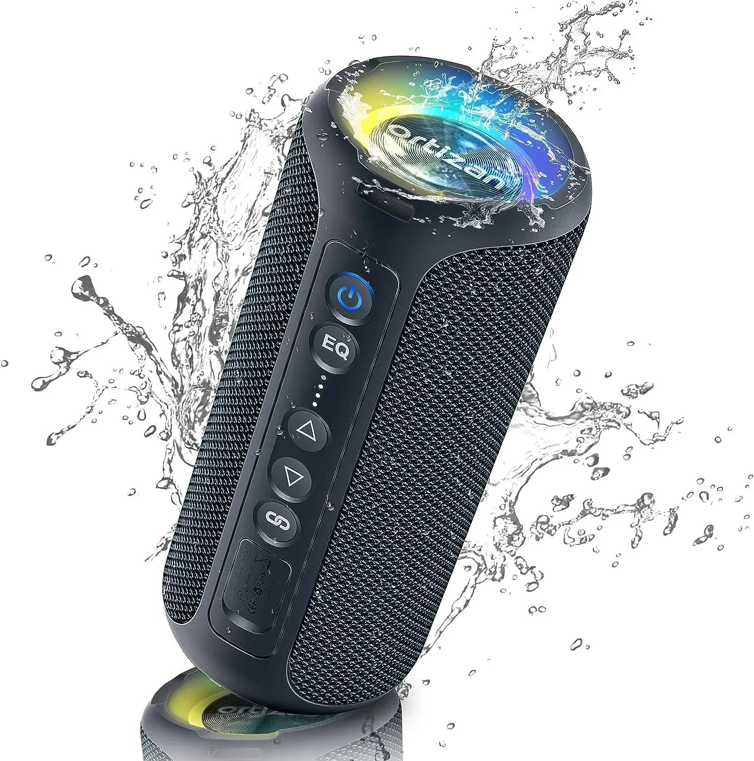 Ortizan X8 Pro Bluetooth Speaker Portable with 40W Stereo Sound,Rich Bass,IPX7 Waterproof, 30H Playtime, Mixed Color Lights,3 EQ Ortizan X8 Pro Bluetooth Speaker Portable with 40W Stereo Sound,Rich Bass,IPX7 Waterproof, 30H Playtime, Mixed Color Lights,3 EQ
