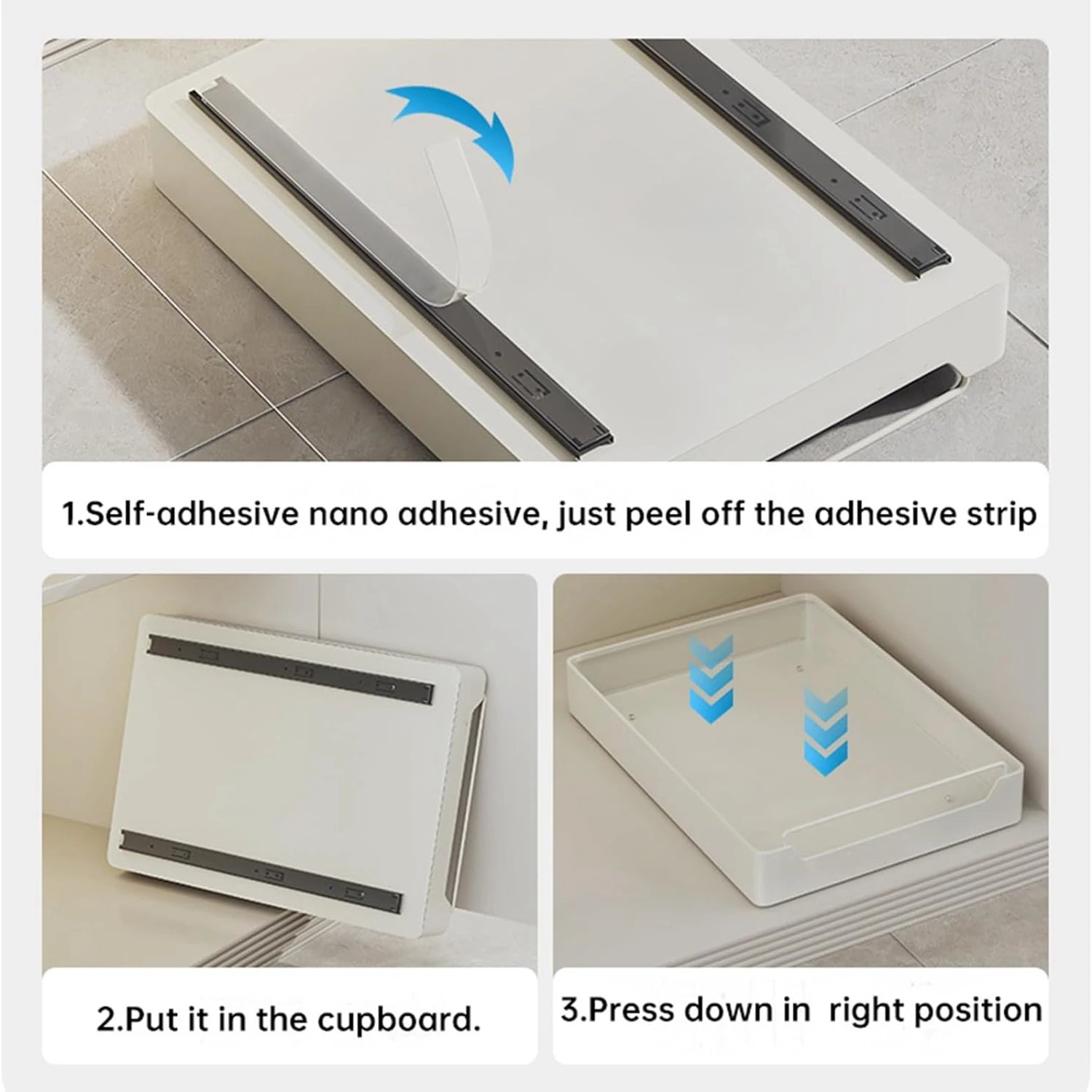 Kitchen Storage Rack Pull-out Kitchen Drawer Type Storage Tray Spice Box Storage Portable Rack Cabinets Organizer Household