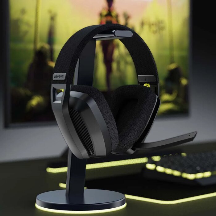 Wireless Gaming Headset with Mic for PS5 PS4 PC