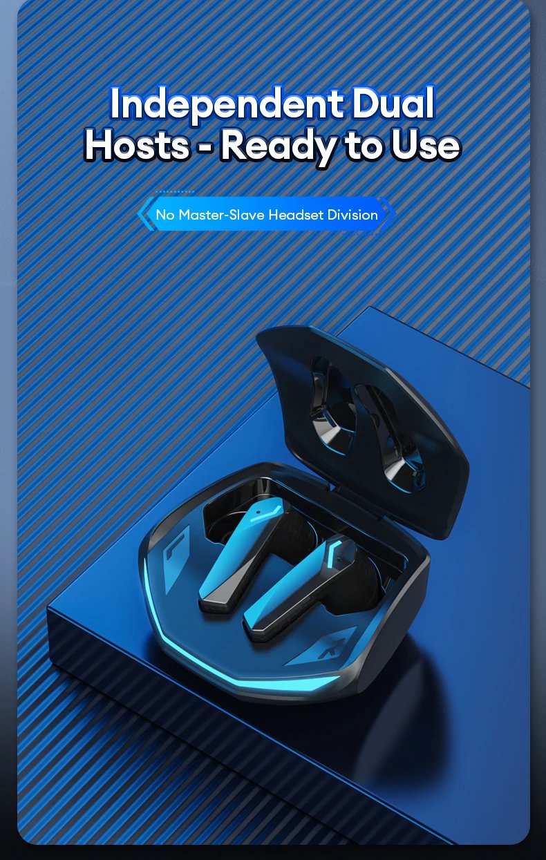 Lenovo GM2 Pro Wireless Headphones Touch Control Game Bluetooth Earphones Noise Reduction HiFi Stereo Music Sport Earbuds Choice