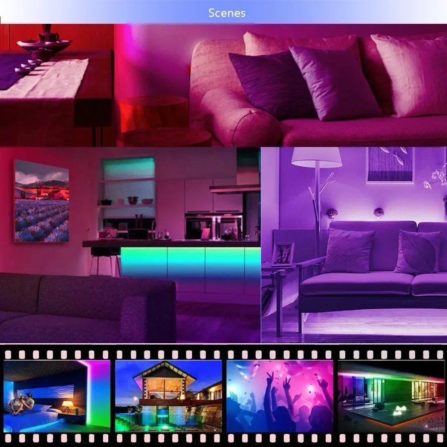 USB LED Strip Lights APP Control Color Changing 5050 RGB Led Light Flexible Lamp Tape for Room Decoration TV Backlight Diode USB LED Strip Lights APP Control Color Changing 5050 RGB Led Light Flexible Lamp Tape for Room Decoration TV Backlight Diode