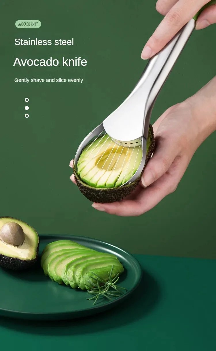 Avocado Knife Gadget Stainless Steel Cutters Kitchen Gadgets Fruit Cutting Artifact All for Kitchen and Home Dragon Fruit Slices Avocado Knife Gadget Stainless Steel Cutters Kitchen Gadgets Fruit Cutting Artifact All for Kitchen and Home Dragon Fruit Slices