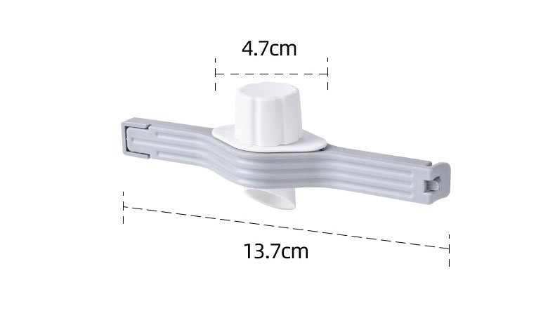 Screw Cap Sealing Clip Seasoning Bag Milk Powder Salt Bag Sealing Clip Snack Food Preservation Clip Gadget Kitchen Accessories