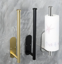 “Paper Towel Holder Under Cabinet Stainless Steel Wall Mount Rack”