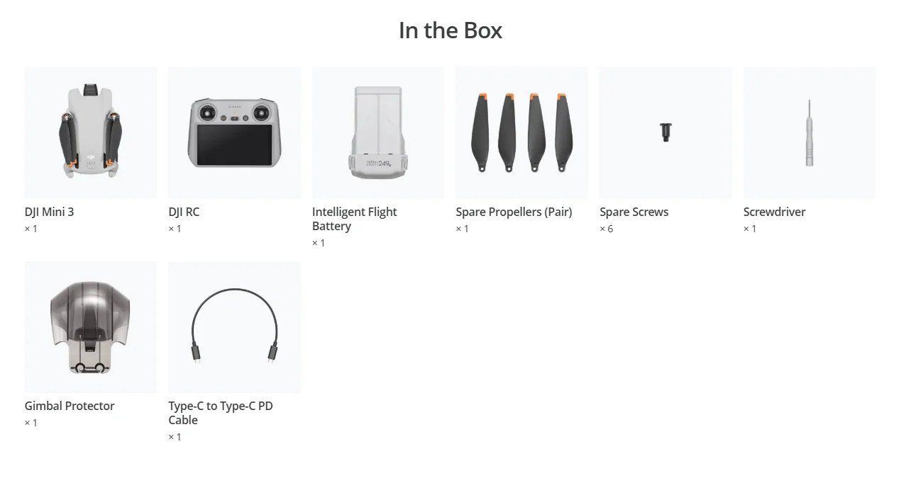 DJI Mini 3 Lightweight and Foldable Mini Camera Drone with 4K HDR Video 38 min Flight Time Real Vertical Shooting New Original