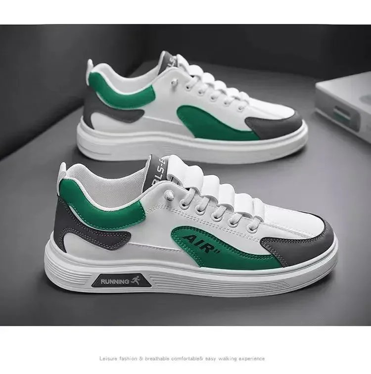 Trend 2025 New Men's Shoes Leather Fashion Low-top Men's Casual Trendy Shoes Running Sports Trend 2025 New Men's Shoes Leather Fashion Low-top Men's Casual Trendy Shoes Running Sports