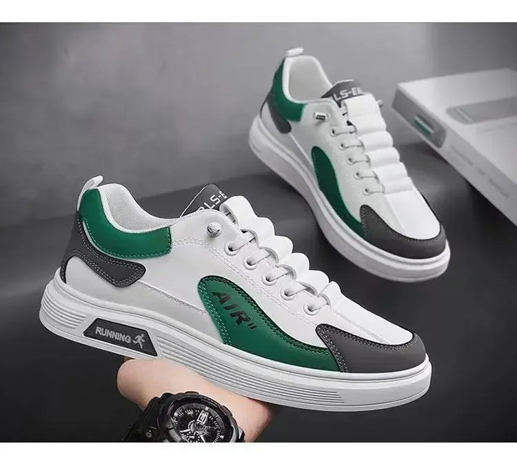 Trend 2025 New Men's Shoes Leather Fashion Low-top Men's Casual Trendy Shoes Running Sports Trend 2025 New Men's Shoes Leather Fashion Low-top Men's Casual Trendy Shoes Running Sports