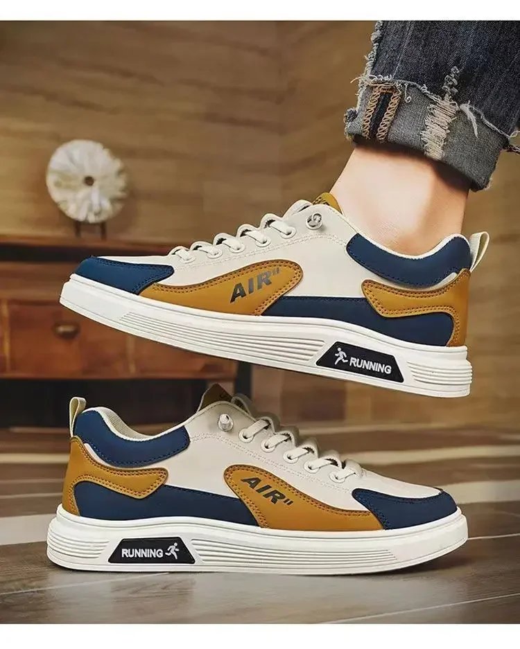 Trend 2025 New Men's Shoes Leather Fashion Low-top Men's Casual Trendy Shoes Running Sports Trend 2025 New Men's Shoes Leather Fashion Low-top Men's Casual Trendy Shoes Running Sports