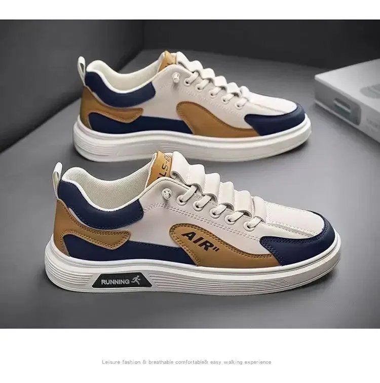 Trend 2025 New Men's Shoes Leather Fashion Low-top Men's Casual Trendy Shoes Running Sports Trend 2025 New Men's Shoes Leather Fashion Low-top Men's Casual Trendy Shoes Running Sports