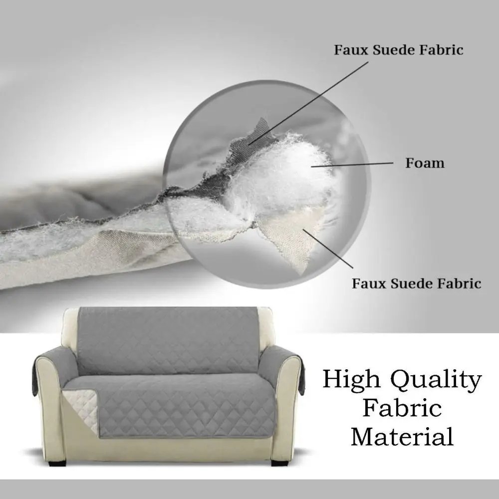Waterproof Sofa Cover for Dog Pet Kids Quilted Anti-wear Couch Cover Recliner Armchair Furniture Slipcovers 1/2/3 Seater Protect Waterproof Sofa Cover for Dog Pet Kids Quilted Anti-wear Couch Cover Recliner Armchair Furniture Slipcovers 1/2/3 Seater Protect