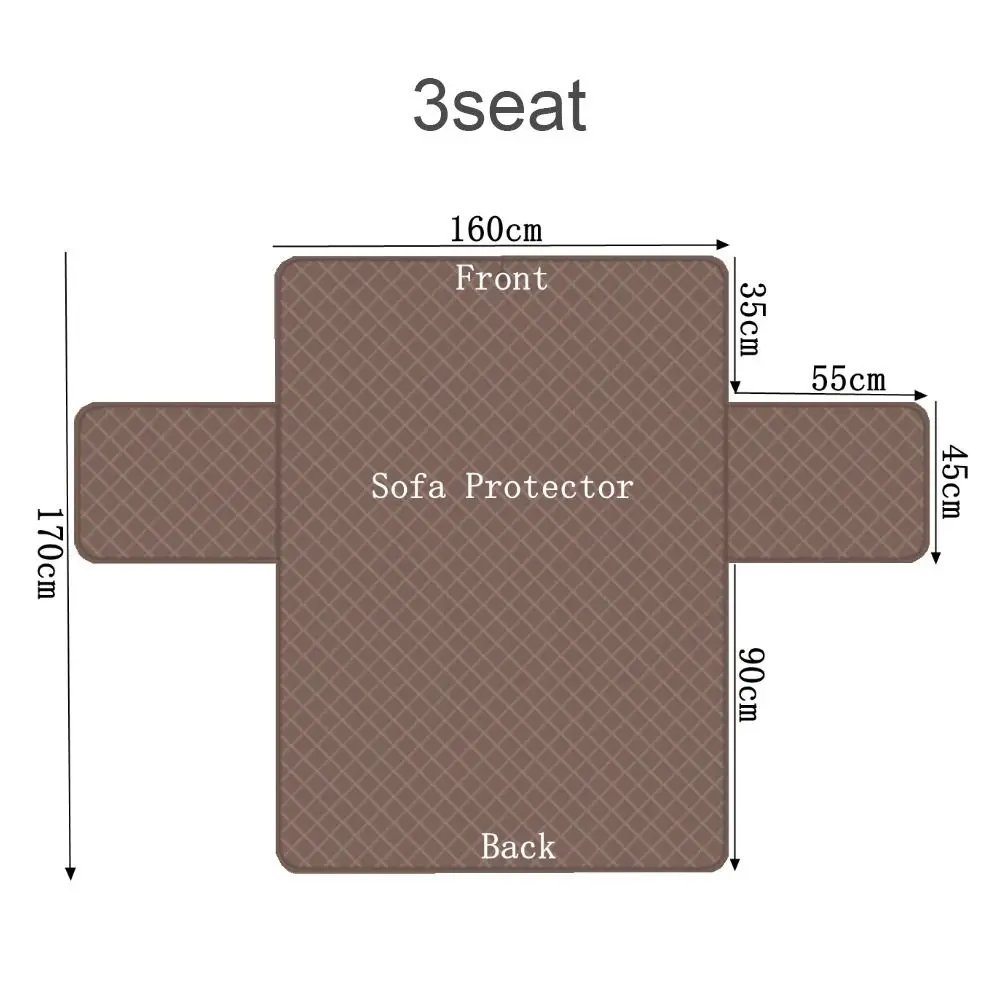 Waterproof Sofa Cover for Dog Pet Kids Quilted Anti-wear Couch Cover Recliner Armchair Furniture Slipcovers 1/2/3 Seater Protect Waterproof Sofa Cover for Dog Pet Kids Quilted Anti-wear Couch Cover Recliner Armchair Furniture Slipcovers 1/2/3 Seater Protect