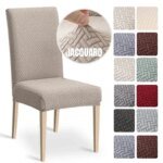 Elastic Cover For Chair – Universal Stretch Dining Seat Protector