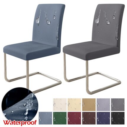 Waterproof Spandex Chair Cover – Universal Stretch Slipcover for Dining & Events