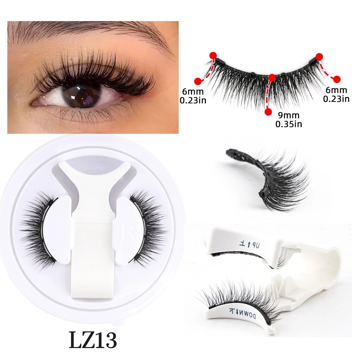 Hot 1 Pair Magnetic Eyelashes Handmade Fluffy Faux Mink Lashes Reusable Natural False Eyelashes and Magnetic Tweezers Set Makeup Hot 1 Pair Magnetic Eyelashes Handmade Fluffy Faux Mink Lashes Reusable Natural False Eyelashes and Magnetic Tweezers Set Makeup